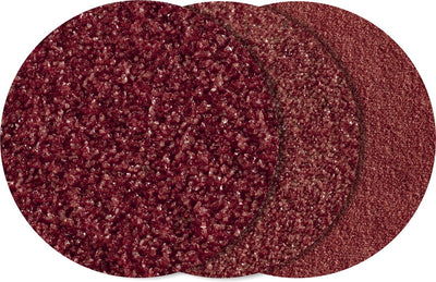 Wolfcraft - jeu de disques abrasifs autocollants 125mm - 12 pièces - grain 40 80 240 - pour bois métal - fixoflex - 2260000