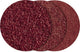 Wolfcraft - jeu de disques abrasifs autocollants 125mm - 12 pièces - grain 40 80 240 - pour bois métal - fixoflex - 2260000