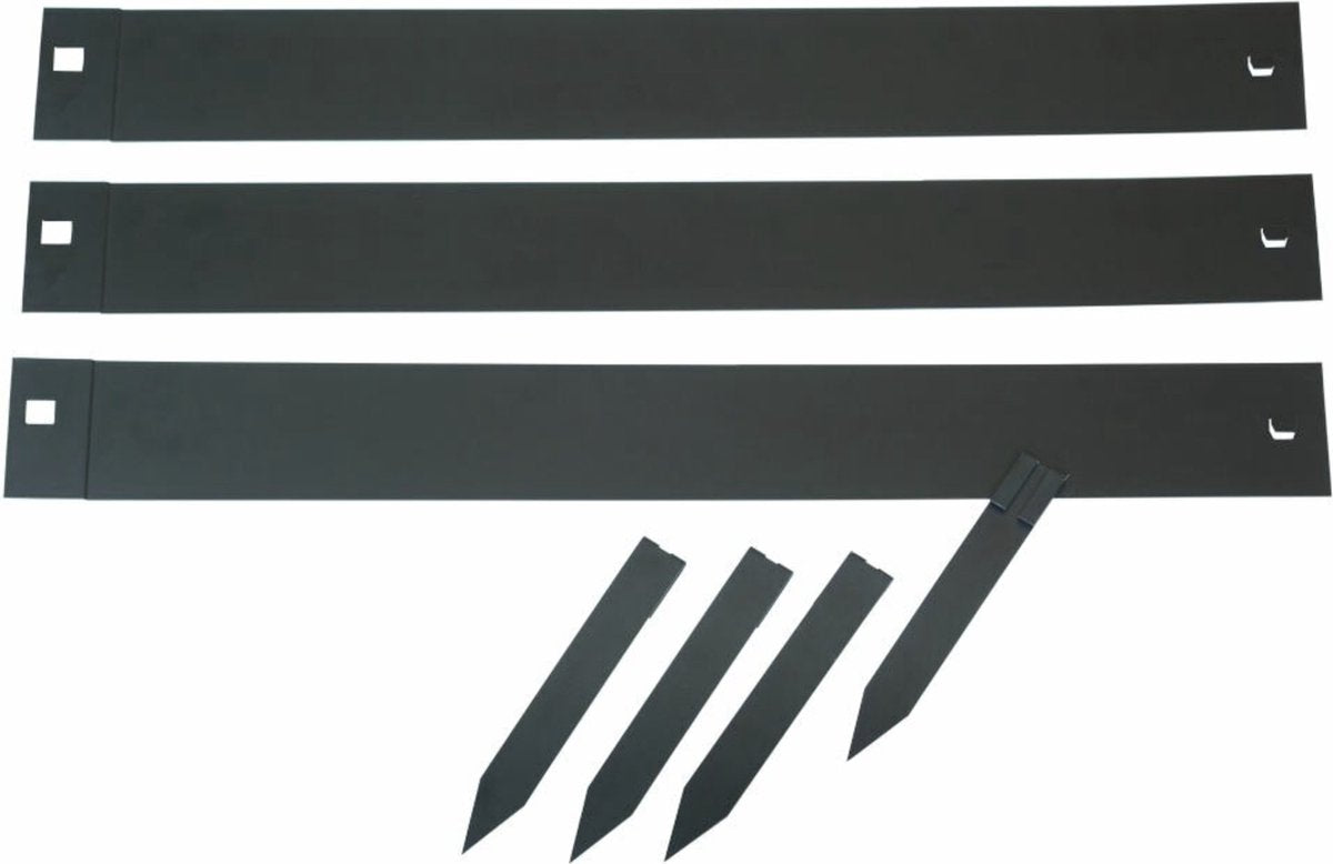 Nature Nature Border Borders 3 PCS 91.4x10.2 cm noir