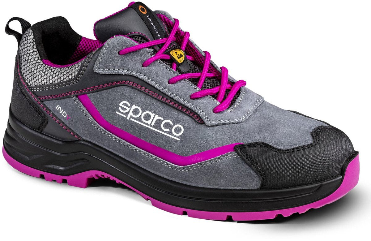 Sparco chaussures de travail s3s - indy danica - gris rose — gris — 36