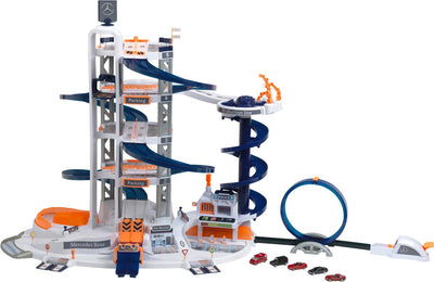 Klein Toys - Parking Mercedes - échelle 1:64 - 5 niveaux de stationnement