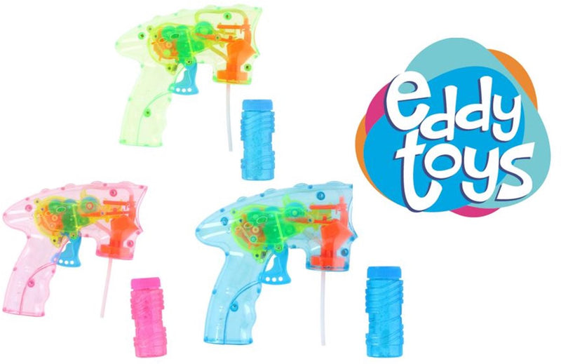 Pistolet à bulles avec lumière
