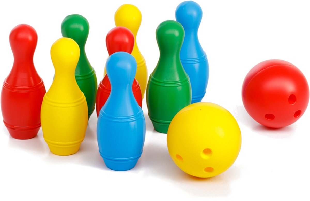 Jouets Paradiso Kegel Game 10 pièces 31 cm multicolore