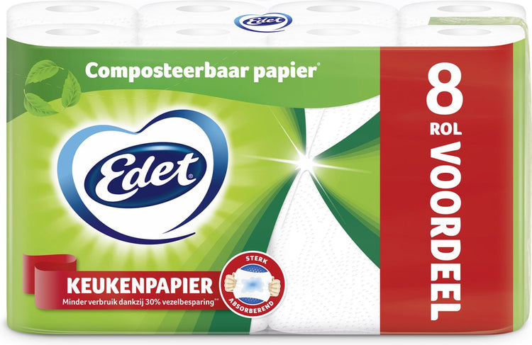 Papier essuie-tout Edet 1x8