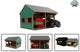Kids Globe Globe Lois agricoles pour 2 véhicules, 1:16