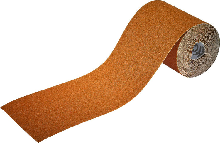 Wolfcraft - papier de verre grain 80 - rouleau pour bois métal - 5 m × 93 mm - 3172000