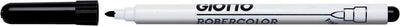 Giotto robercolor marqueur pour tableau blanc fin, pointe ronde, noir 12 pièces