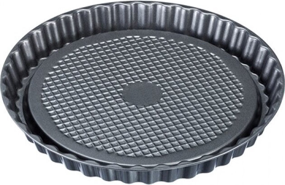 Moule à gâteau Westmark, ø 28 cm, avec revêtement antiadhésif, acier laminé à froid, back meister, anthracite, 32942270