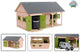 Kids Globe Globe Horse Stable avec 2 boîtes et stockage 1:32