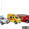 Véhicules de service d'urgence à 2 jeux de jeu Belgique