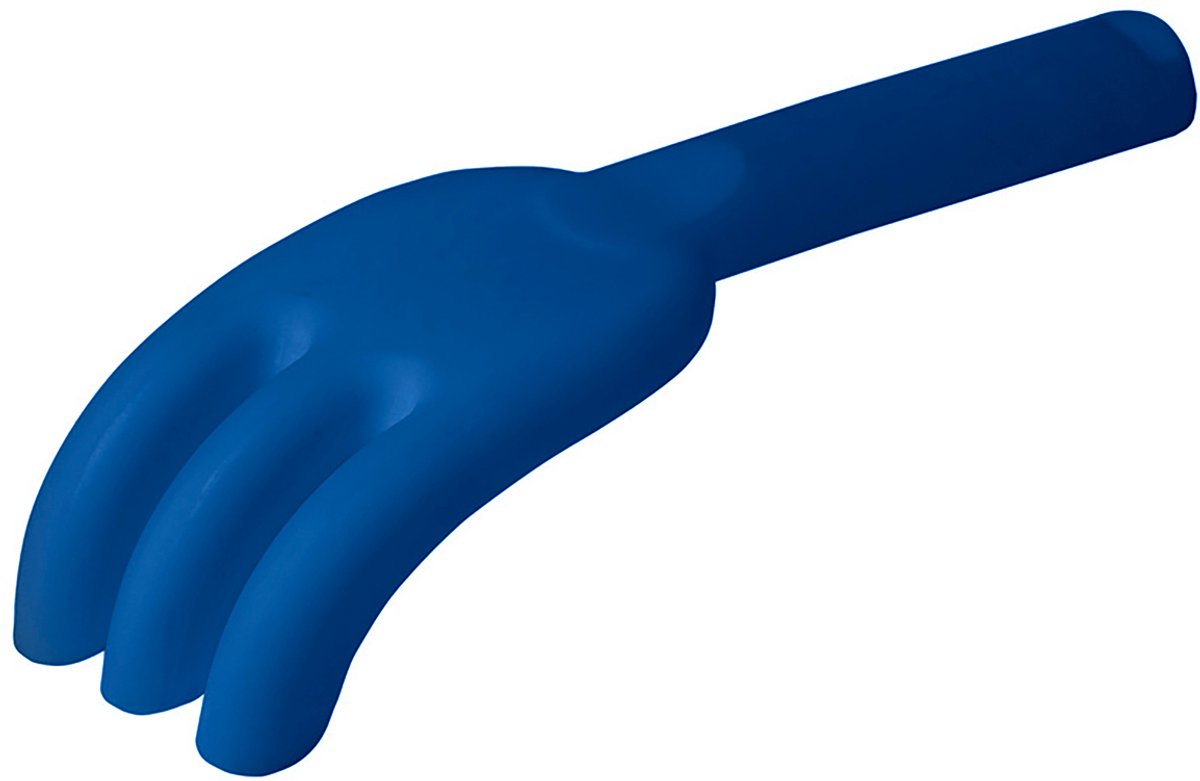 Râteau Scrunch - bleu - pliable - recyclable