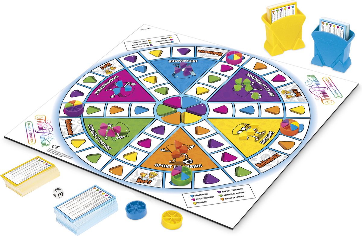 Hasbro gaming trivial poursuite : édition familiale - jeu de société (français)