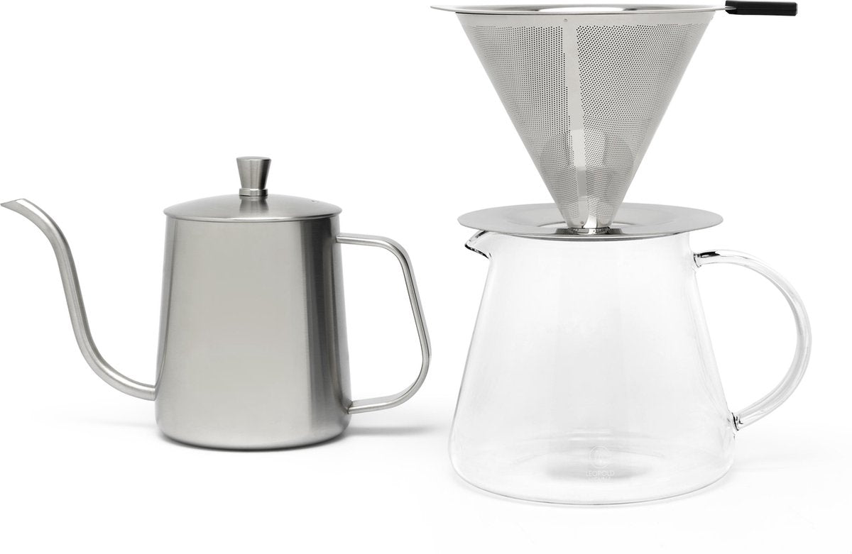 Léopold Vienne - coffret cadeau café filtre + cafetière slow coffee - Astuce cadeau fête des mères !