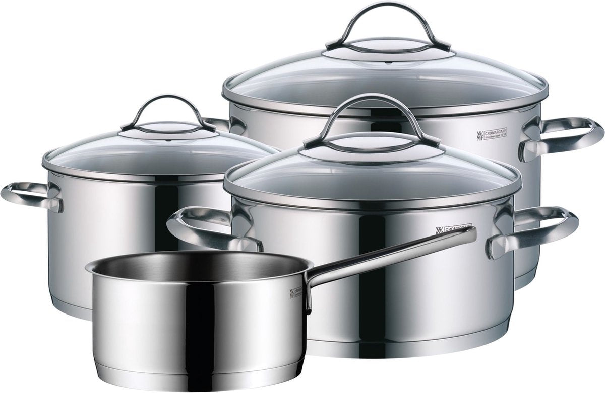 Wmf provence plus - ensemble de casseroles - 4 pièces - acier inoxydable