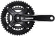 Shimano pédalier tourney ty501 46-30t 7 8v 170 mm noir