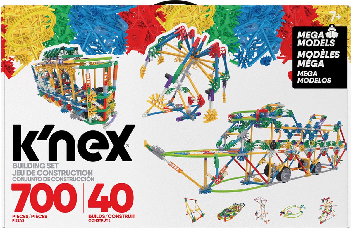 K'nex K'nex Building Set 40 modèles, 700dlg.