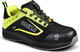 Sparco Cup Nurburg - chaussure de sécurité S1P légère avec jacquard respirant et style sportif - noir 43