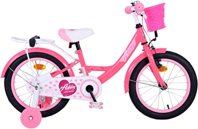 Volare Ashley Children's Bicycle - Girls - 16 pouces - Rose rouge