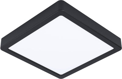 Lampe en saillie Eglo fueva 5 - LED - 21 cm - noir et blanc - dimmable