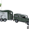 Globe terrestre enfant land rover avec remorque 26cm