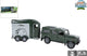 Globe terrestre enfant land rover avec remorque 26cm