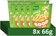 Knorr bonnes pâtes - 4 fromages - prêtes en 5 minutes - 8 x 66 g