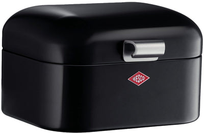 Wesco mini boîte à pain grandy | 2 liters - size s | métal - noir | bread box