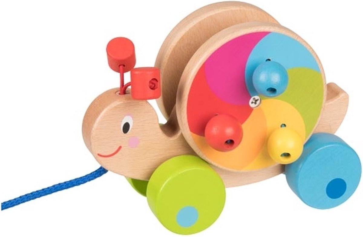 Goki en bois migrateur d'escargots animaux