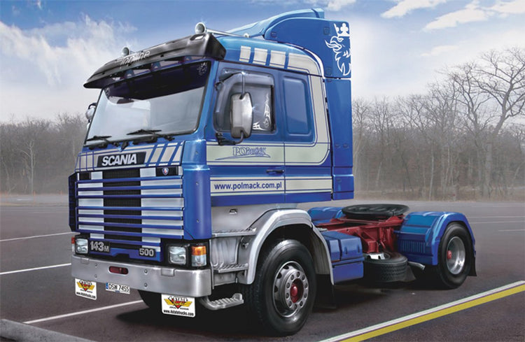 Italeri modélisme camions - 3910 scania 143m topline 4x2 plastique - 1:24 - modélisme