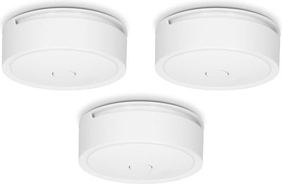 Alecto sa61 3x - détecteurs de fumée connectables sans fil - batterie et capteur 10 ans