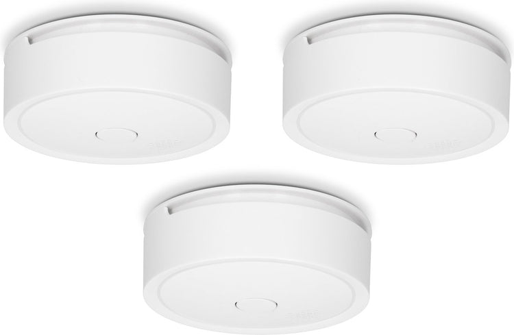 Alecto sa61 3x - détecteurs de fumée connectables sans fil - batterie et capteur 10 ans