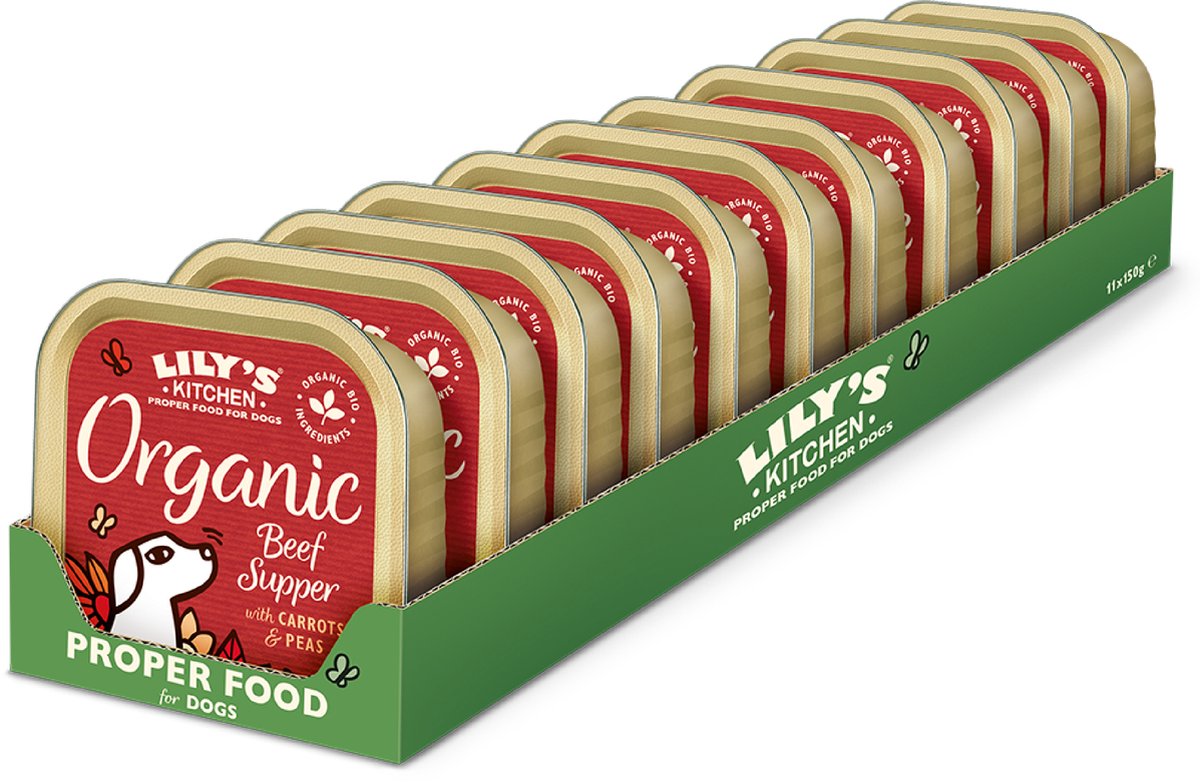 Lily's Kitchen Dog Organic Beef Supper