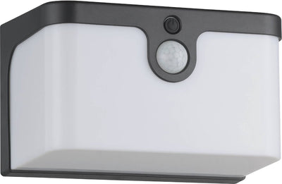 Applique d'extérieur solaire Eglo croara - énergie solaire - LED - 15 cm - blanc anthracite