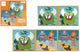 Livre de puzzles magnétiques à gratter à emporter - monstre - 2 puzzles magnétiques de 20 pièces - 3+