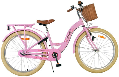 Volare Blossom Children's Bicycle - Girls - 24 pouces - rose - 3 engrenages