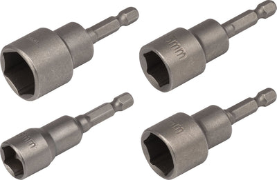 Kreator - accessories - krt062500 - socket wrench set magnetic - 13-15-17-19mm - 4 pcs.
