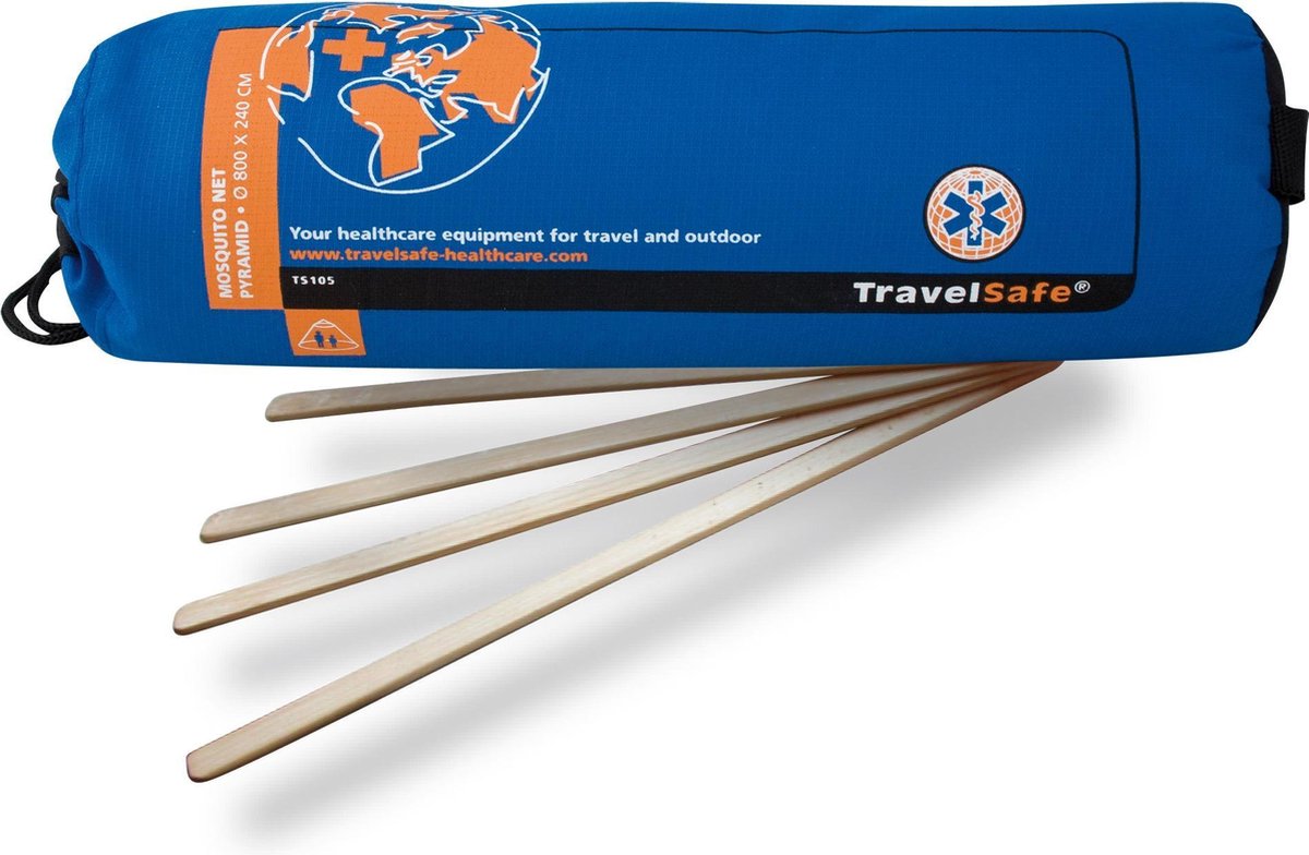 Moustiquaire pyramidale Travelsafe 1 pers. - style pyramidal