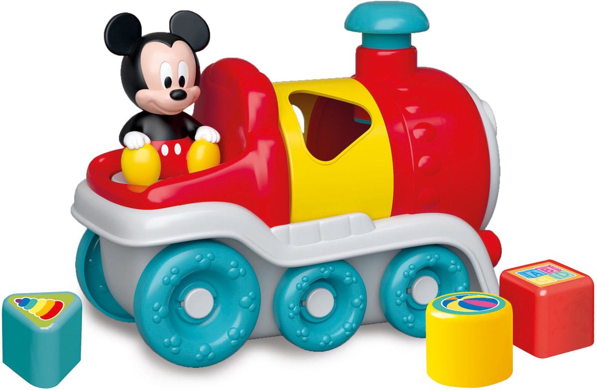 Clementoni Baby - Disney Form Stew Mickey Mouse Train, 5dlg.