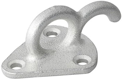 Proplus crochet de corde en métal avec oeil - 70x45mm - remorque - remorque - 5 pièces
