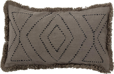 Bloomingville coussin baloo, marron, coton