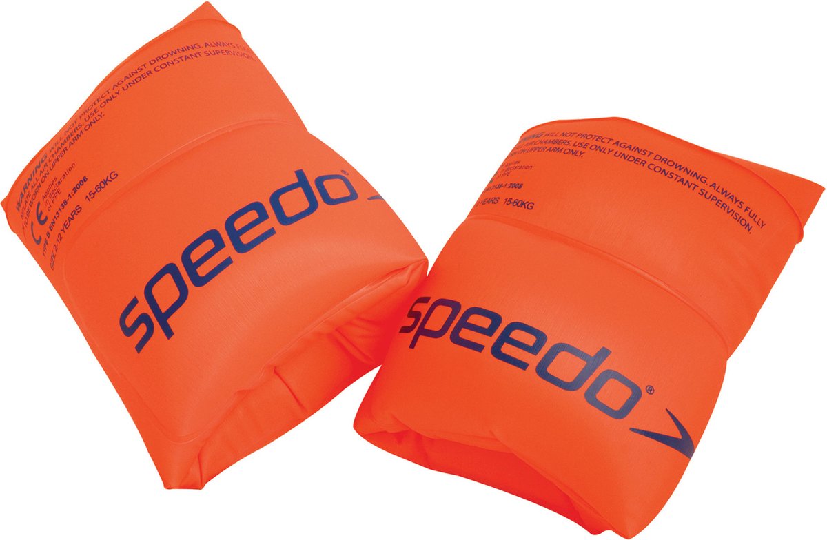 Bandes de natation enroulables Speedo (2-12 ans) - orange