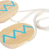 Bobines à pied en bois à petit pied
