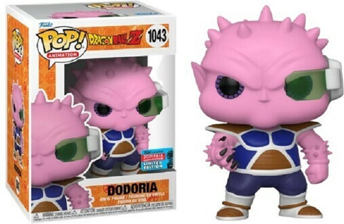 Funko Dragon Ball Z figurine à collectionner pop ! animation dodoria exclusive 9 cm multicolore