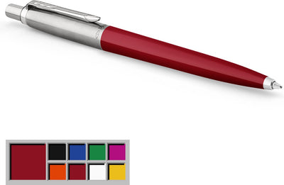 Stylo bille cylindre rouge parker