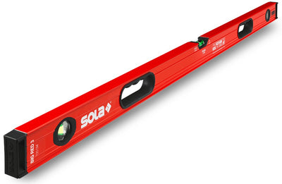 Sola big red 3 120 niveau à bulle aluminium 120 cm - 0121401 - 1,80 m - rouge