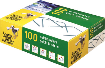Bankers box loeff's archive brackets quickbinders standard - 100 pièces