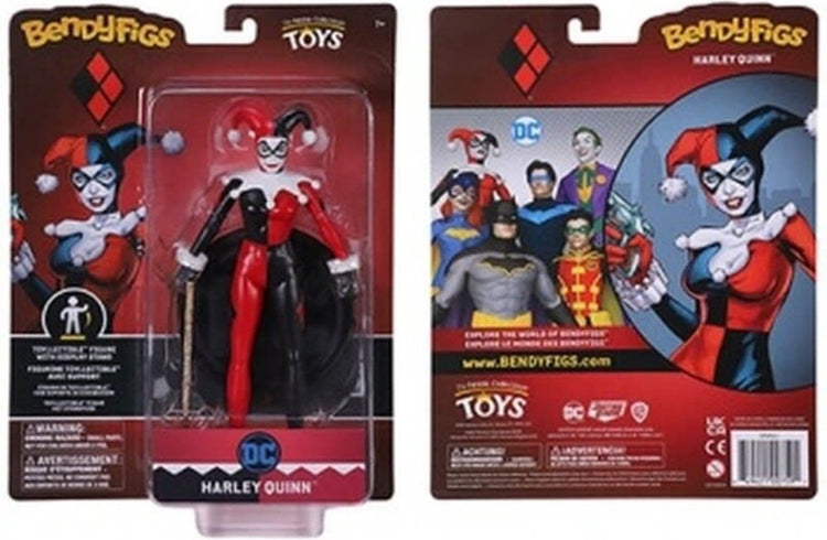La noble collection DC Comics - Bendyfigs - Tenue Harley Quinn Jester