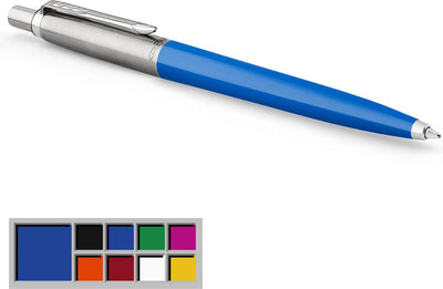 Stylo bille cylindre bleu parker