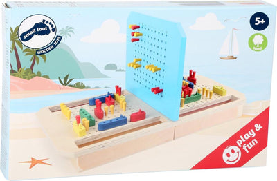 Petit pied de jeu de pensée en bois de petit pied
