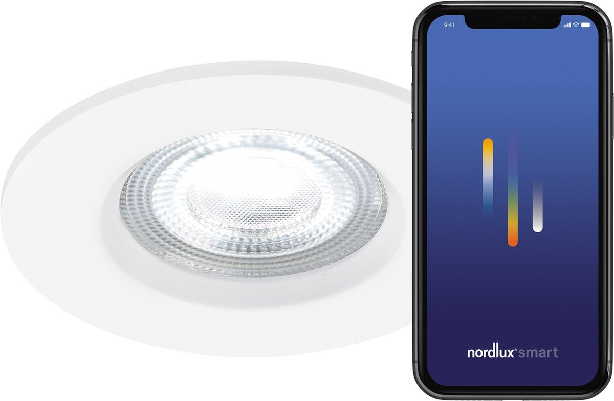 Nordlux don-downlighter-smart-rgb-3pack-ip65-blanc